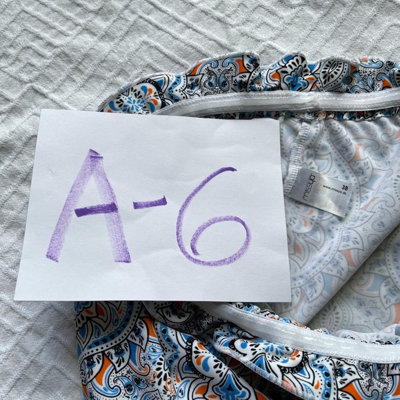 Missya maternity swimsuit size 38 paisley print - Picture 8 of 9